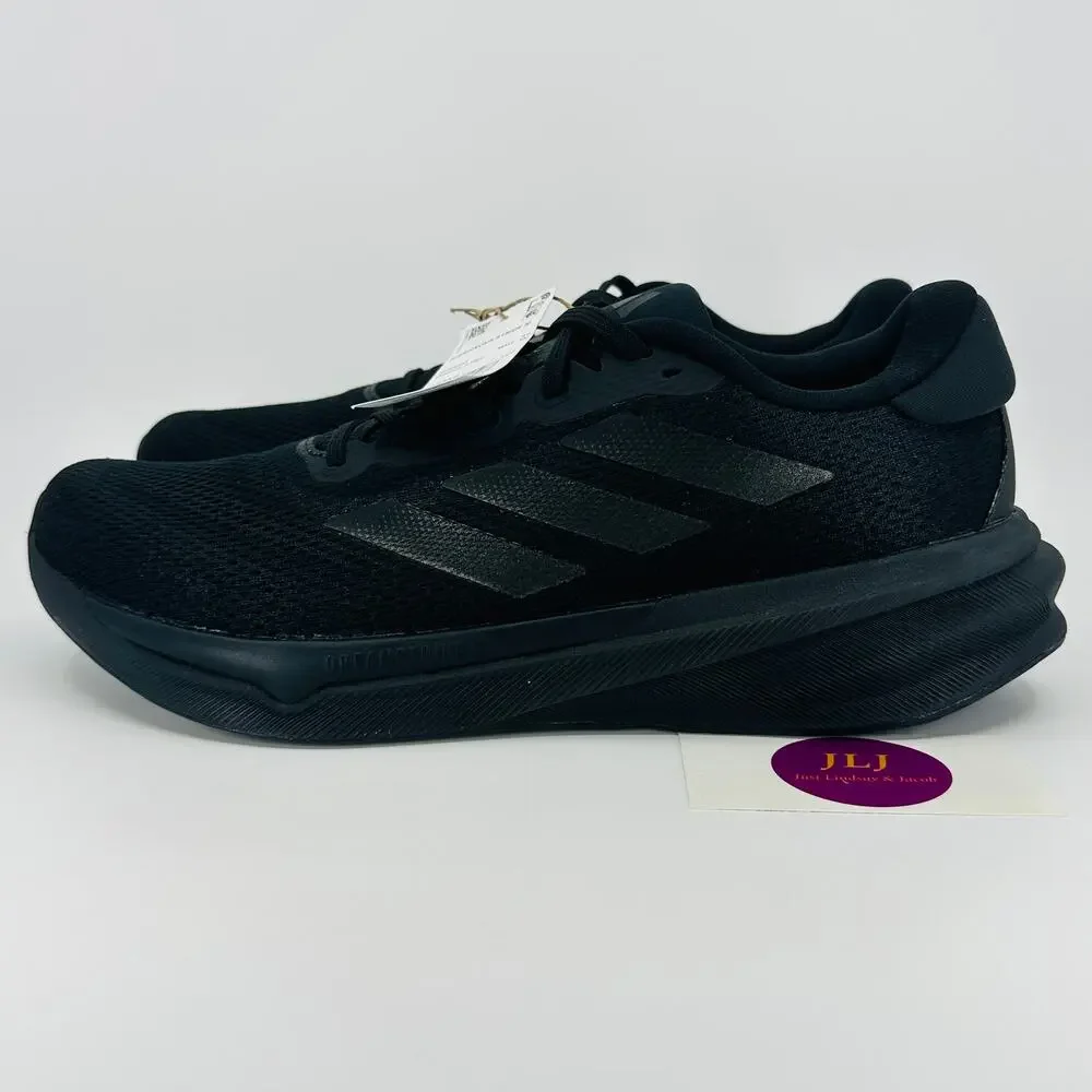 Adidas Men's Supernova Stride Running Shoes Triple Core Black IG8319 Size 10